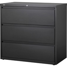 LLR88031 - Lorell 3-Drawer Black Lateral Files