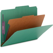NATSP17222 - Nature Saver 1-Divider Color Classification Folders