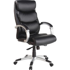 LLR60620 - Lorell Executive Bonded Leather High-back Chair