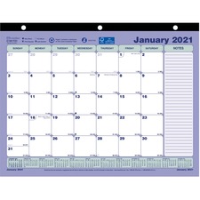 BLIC181721 - Brownline Mini Monthly Desk Pad
