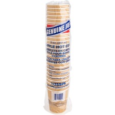 GJO11255PK - Genuine Joe Ripple Hot Cups