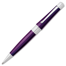 CROAT04927 - Cross Beverly Coll Lacquer & Chrome Ballpoint Pen