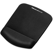 FEL9252002 - Fellowes PlushTouch Mouse Pad/Wrist Rest with FoamFusion Technology - Black