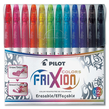 PILSWFCS12 - FriXion Colour Erasable Marker Pen Set