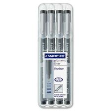 STD308A6WP4 - Staedtler Pigment Liner Fine Liner