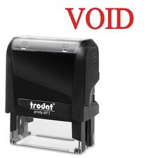 TRO11357 - Trodat Printy Red Void Self-Inking Stamps
