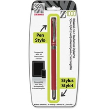 ZEB33231 - Zebra Pen Z-1000 Ballpoint/Stylus Combo Pen