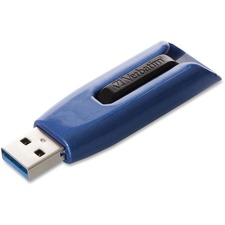 VER49807 - Verbatim 64GB Store 'n' Go V3 Max USB 3.0 Flash Drive - Blue