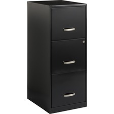 LLR18573 - Lorell SOHO 18" 3-Drawer Vertical File