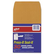 HLR76042 - Hilroy Press-It Seal-It Kraft Adhesive Envelopes