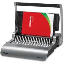 FEL5227201 - Fellowes Quasar&trade;+ 500 Comb Binding Machine w/ Starter Kit