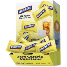 GJO70468 - Genuine Joe Sucralose Zero Calorie Sweetener Packets