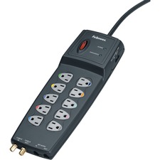 FEL99115 - Fellowes 10 Outlet Power Guard Surge Protector