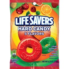 MRS08501 - Wrigley LifeSavers 5 Flavors Hard Candies