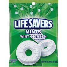 MRS08504 - Wrigley Life Savers Mints Wint O Green Hard Candies