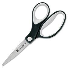 ACM15587 - Westcott KleenEarth 7" Straight Soft Handle Scissors - Black