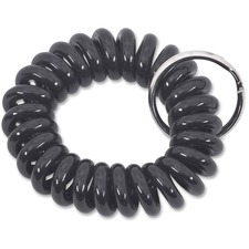 MGE1008303100 - Merangue Key Ring Coil Wrist Bands