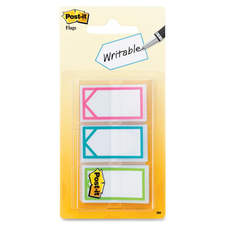 MMM682ARROWC - Post-it&reg; Assorted Colours 1" Writable Flag