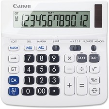 CNM9607B001 - Canon 12-Digit Financial Desktop Calculator