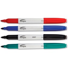 ITA01019 - Integra Bullet Tip Dry-erase Whiteboard Marker Set