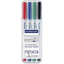 STD301WP4A6 - Lumocolor Dry-erase Marker Set
