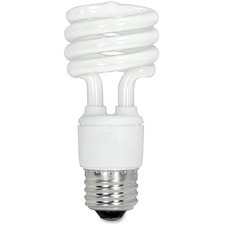SDNS6235 - Satco 13-watt Fluorescent T2 Spiral CFL Bulb