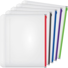 CRD14650 - Cardinal Zipper Binder Pockets