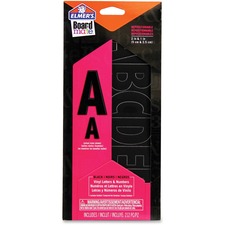EPIE3072MQ - Elmer's Black Reposition Letters and Numbers Stickers