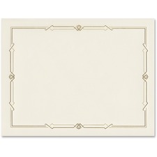 FST83407 - First Base Linen Certificates with Foil