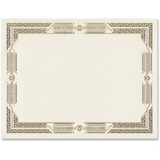 FST83419 - First Base Linen Certificates with Foil