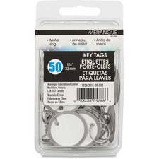 MGE1024301100 - Merangue Metal Rim Key Tags