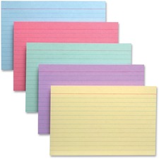 OXF90115 - TOPS Colour Pack Index Cards