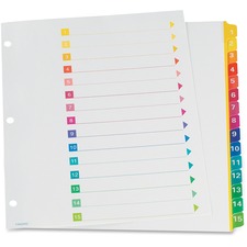 OXFCR21315NSR - TOPS RapidX Colour Coded Index Dividers