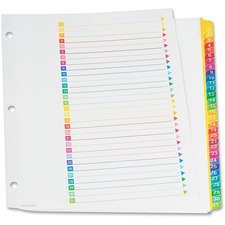 OXFCR21331NSR - TOPS RapidX Colour Coded Monthly Index Dividers