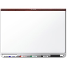 QRT20068 - Quartet Prestige 2 Mahogany Magnetic Total Erase Board