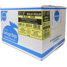 RLS266101 - Ralston Black Regular-Strength Industrial Bags