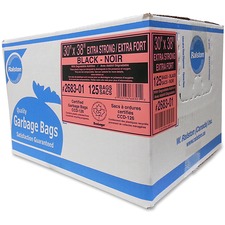RLS268301 - Ralston Extra-Strong Black Trash Bags