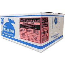 RLS268501 - Ralston Extra-Strong Black Trash Bags