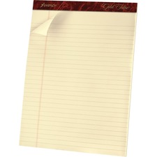 TOP20828 - TOPS Gold Fibre College-ruled Ivory Pads