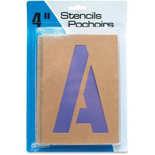 USS104 - U.S. Stamp & Sign Brown Paper Letters/Numbers Stencils
