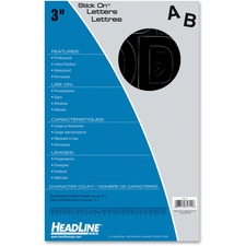 USS31311 - Headline Stick on Letters and Numbers