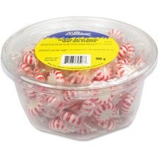 MDX79506 - Mondoux Red Striped Mints Tub