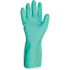 PGD8217XL - ProGuard Flock Lined 12" Green Nitrile Gloves