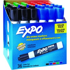 SAN1921061 - Expo Low-Odor Dry Erase Chisel Tip Markers