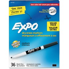 SAN1921062 - Expo Low-Odor Dry-erase Fine Tip Markers