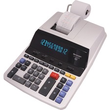 SHREL2630PIII - Sharp Calculators EL-2630PIII 12-Digit Commercial Printing Calculator