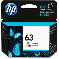 HEWF6U61AN140 - HP 63 Original Ink Cartridge - Single Pack