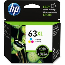 HEWF6U63AN140 - HP 63XL Original Ink Cartridge - Single Pack