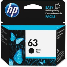 HEWF6U62AN140 - HP 63 Original Ink Cartridge - Single Pack