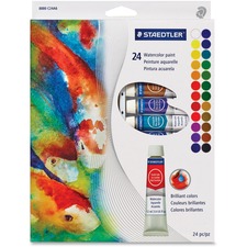 STD8880C24A6 - Staedtler 8880 Watercolor Paints